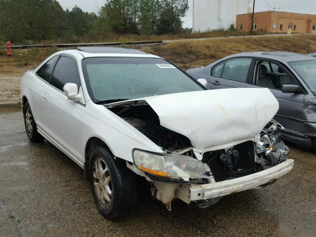 1HGCG22502A018641 - 2002 HONDA ACCORD EX WHITE photo 1