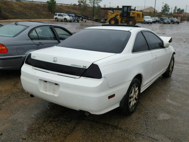 1HGCG22502A018641 - 2002 HONDA ACCORD EX WHITE photo 4