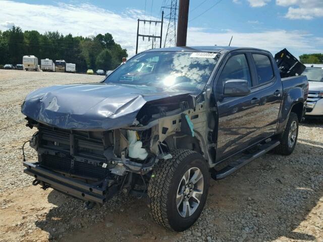 1GCGSDEN2H1268929 - 2017 CHEVROLET COLORADO Z GRAY photo 2