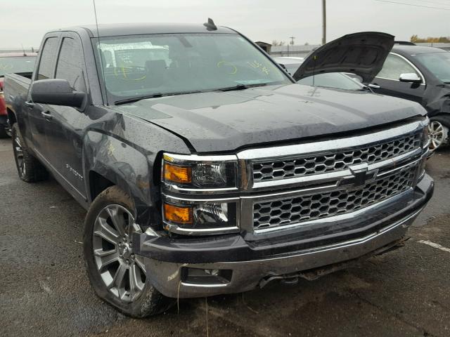 1GCVKREC7FZ163756 - 2015 CHEVROLET SILVERADO GRAY photo 1