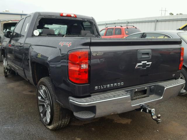 1GCVKREC7FZ163756 - 2015 CHEVROLET SILVERADO GRAY photo 3