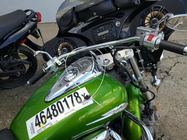 1HFSC55017A301618 - 2007 HONDA VTX1300 C GREEN photo 5