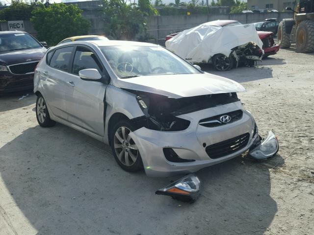 KMHCU5AE5DU090751 - 2013 HYUNDAI ACCENT GLS SILVER photo 1