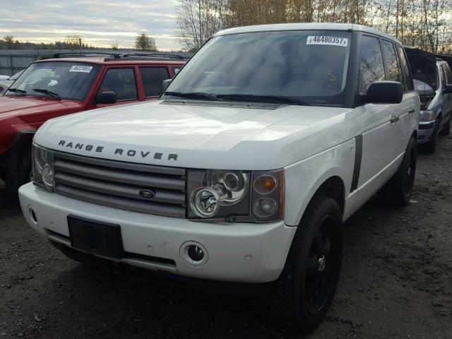 SALME11493A117030 - 2003 LAND ROVER RANGE ROVE WHITE photo 2