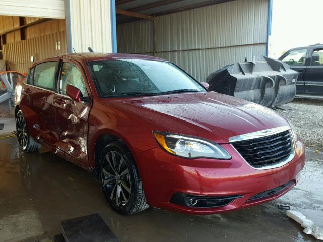 1C3BC8FG2BN600449 - 2011 CHRYSLER 200 S 红色 照片 1