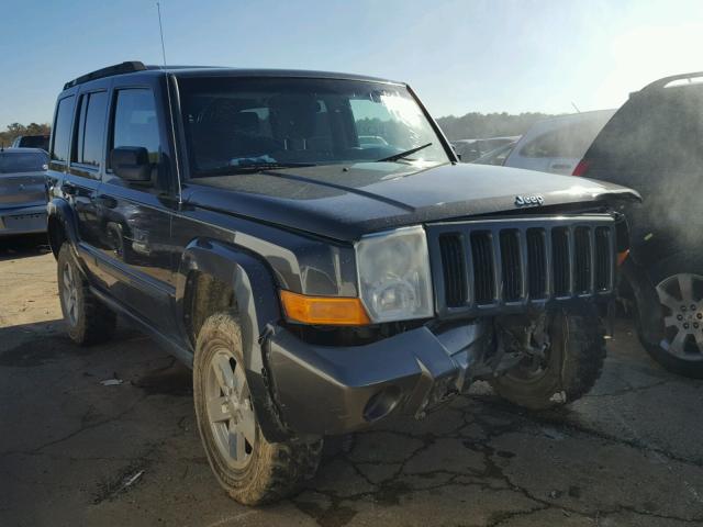 1J8HG48K06C263553 - 2006 JEEP COMMANDER GRAY photo 1