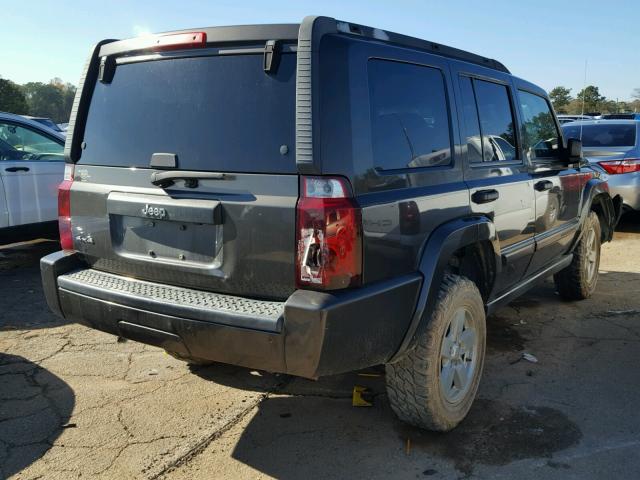 1J8HG48K06C263553 - 2006 JEEP COMMANDER GRAY photo 4