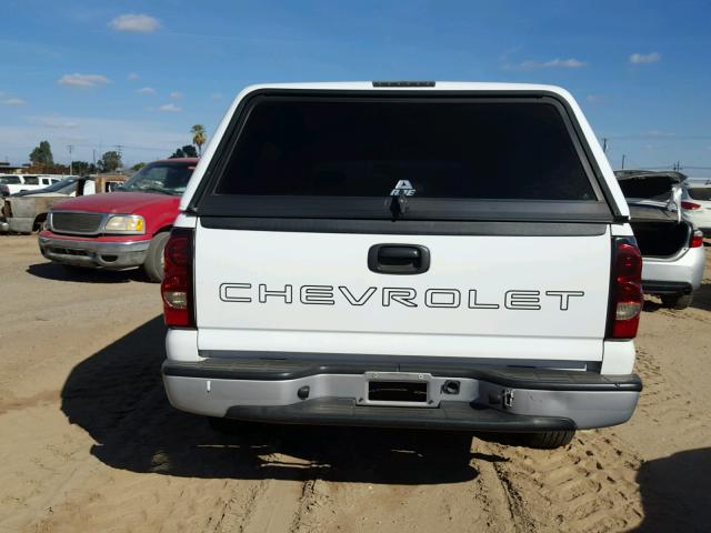 1GCEC14X67Z127870 - 2007 CHEVROLET SILVERADO WHITE photo 6