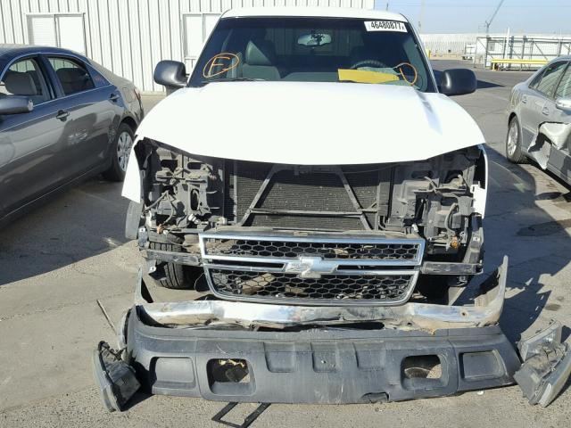 1GCEC14X67Z127870 - 2007 CHEVROLET SILVERADO WHITE photo 9