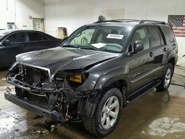 JTEBT17R668030331 - 2006 TOYOTA 4RUNNER CHARCOAL photo 2