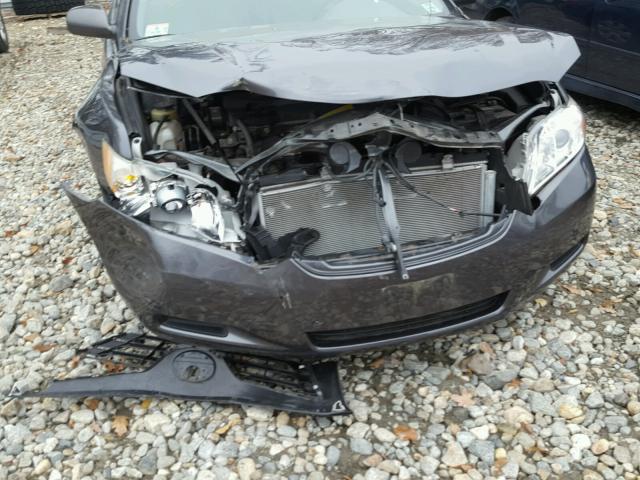 4T1BE46K78U224196 - 2008 TOYOTA CAMRY CE CHARCOAL photo 9