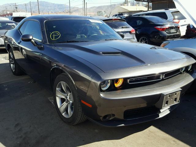 2C3CDZAG1FH740313 - 2015 DODGE CHALLENGER GRAY photo 1