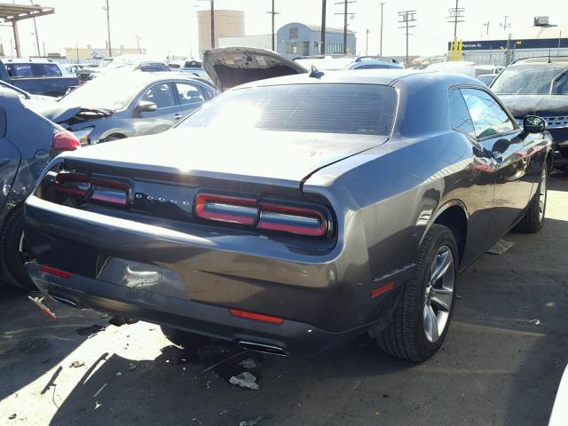 2C3CDZAG1FH740313 - 2015 DODGE CHALLENGER GRAY photo 4