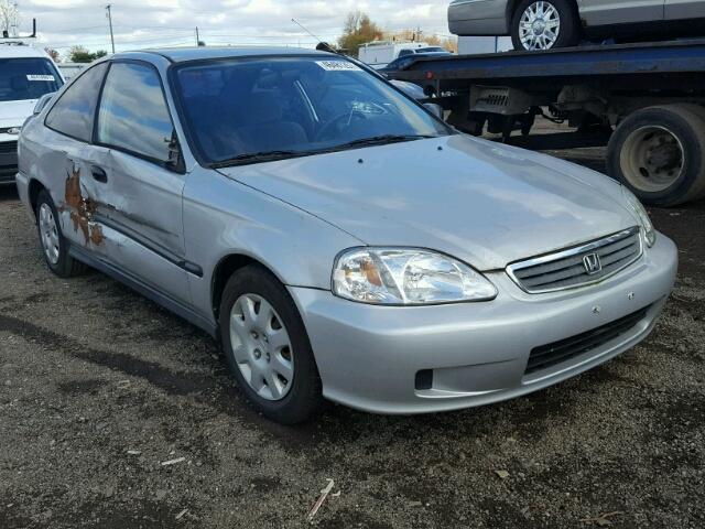 1HGEJ6228XL032239 - 1999 HONDA CIVIC DX SILVER photo 1