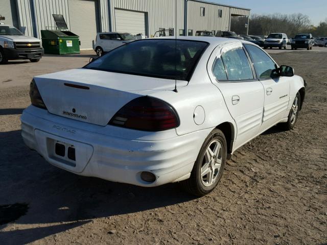 1G2NE52TXXC527908 - 1999 PONTIAC GRAND AM S 白色 照片 4