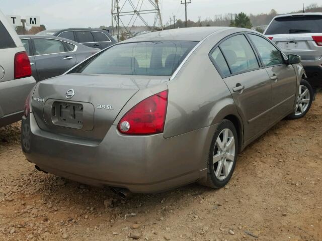 1N4BA41E46C856406 - 2006 NISSAN MAXIMA SE GOLD photo 4