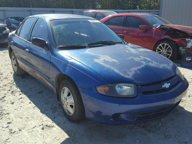 1G1JC52F837243084 - 2003 CHEVROLET CAVALIER BLUE photo 1