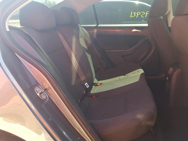 3VW1K7AJ4DM263039 - 2013 VOLKSWAGEN JETTA BASE Գրաֆիտ լուսանկար 6