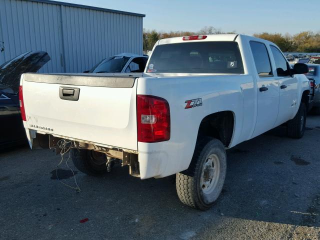 1GCHK23K18F188154 - 2008 CHEVROLET SILVERADO WHITE photo 4