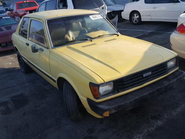 JT2AL21D7C3368311 - 1982 TOYOTA TERCEL YELLOW photo 1