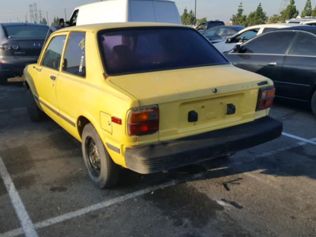 JT2AL21D7C3368311 - 1982 TOYOTA TERCEL YELLOW photo 3