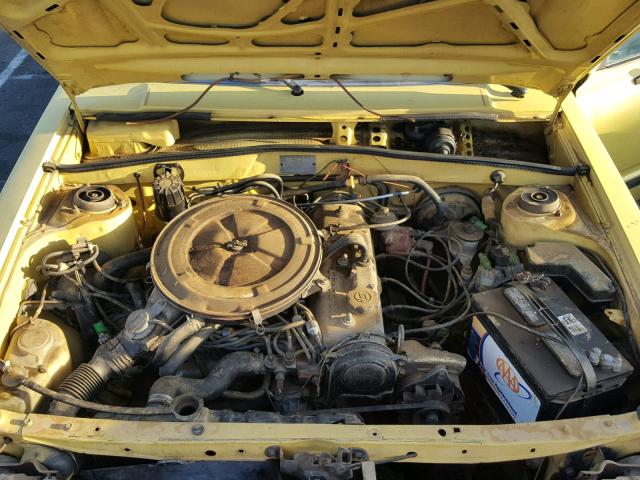 JT2AL21D7C3368311 - 1982 TOYOTA TERCEL YELLOW photo 7