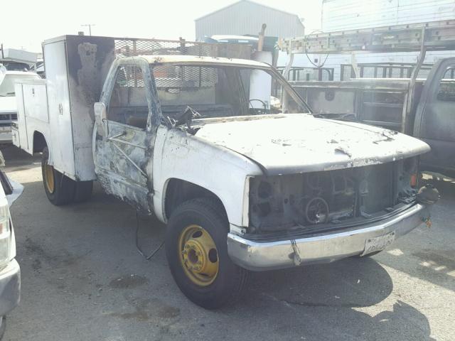 1GDJC34R5YF433131 - 2000 GMC SIERRA C35 WHITE photo 1