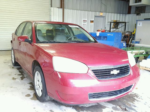 1G1ZT51F16F113064 - 2006 CHEVROLET MALIBU LT RED photo 1