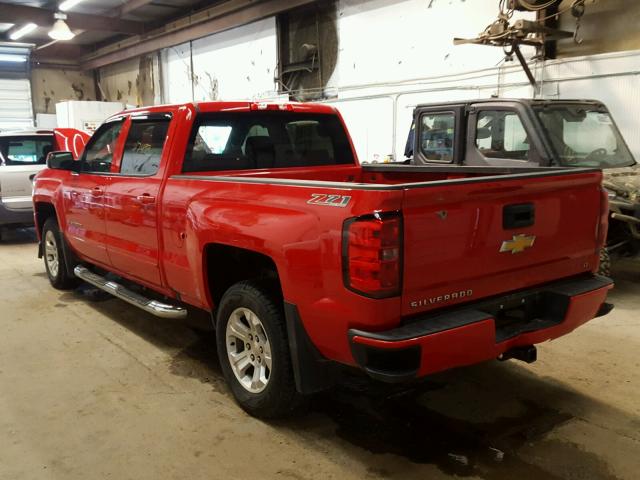 3GCUKREC4GG376144 - 2016 CHEVROLET SILVERADO RED photo 3