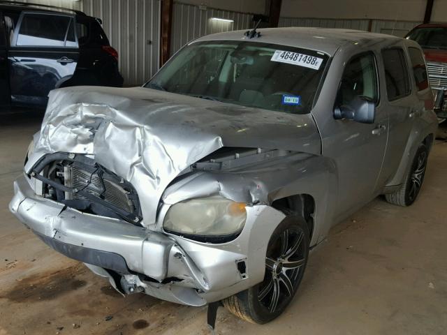 3GNCA13D48S659953 - 2008 CHEVROLET HHR LS Plata foto 2
