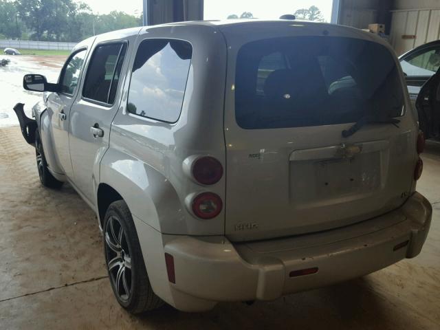 3GNCA13D48S659953 - 2008 CHEVROLET HHR LS Plata foto 3