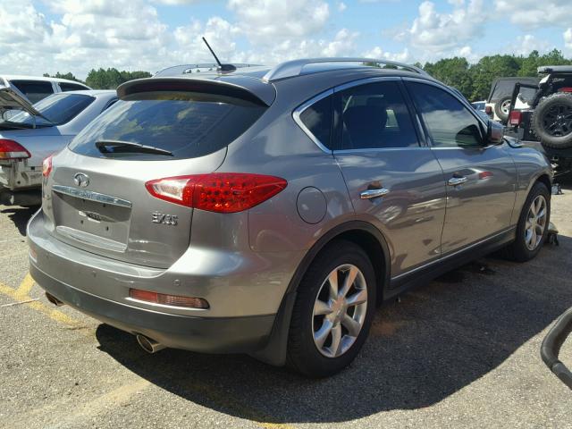 JNKAJ09E08M300382 - 2008 INFINITI EX35 BASE GRAY photo 4