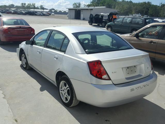 1G8AJ54F85Z108800 - 2005 SATURN ION LEVEL SILVER photo 3