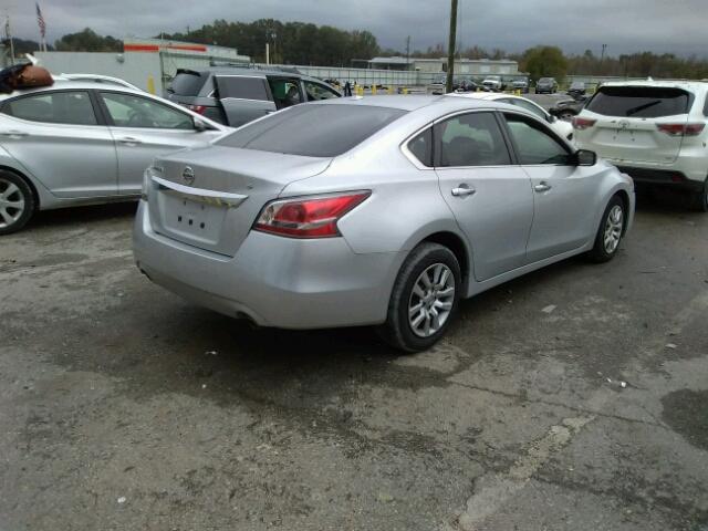 1N4AL3AP6FC104904 - 2015 NISSAN ALTIMA 2.5 SILVER photo 4