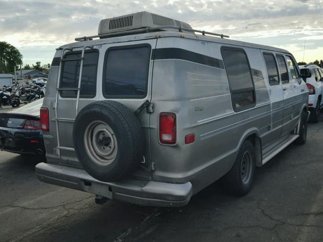 2B7HB21Y1MK402160 - 1991 DODGE RAM VAN B2 WHITE photo 4