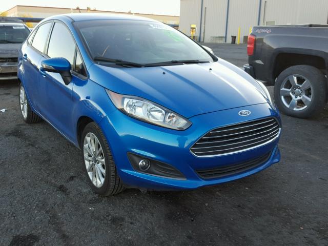 3FADP4BJ2EM106776 - 2014 FORD FIESTA SE BLUE photo 1