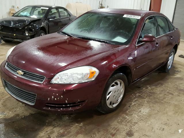 2G1WB58K379165718 - 2007 CHEVROLET IMPALA 栗色 照片 2