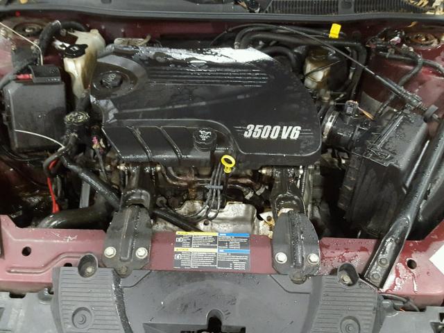 2G1WB58K379165718 - 2007 CHEVROLET IMPALA 栗色 照片 7