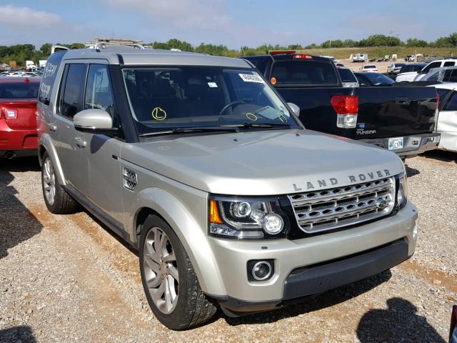 SALAK2V60EA705995 - 2014 LAND ROVER LR4 HSE LU SILVER photo 1
