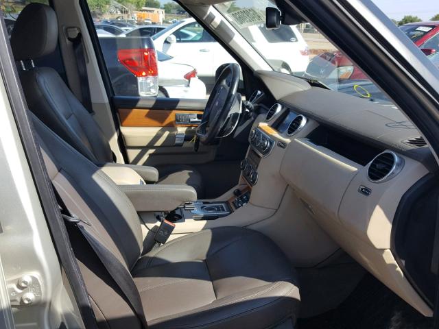 SALAK2V60EA705995 - 2014 LAND ROVER LR4 HSE LU SILVER photo 5