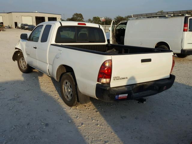 5TETX22N26Z241628 - 2006 TOYOTA TACOMA ACC WHITE photo 3