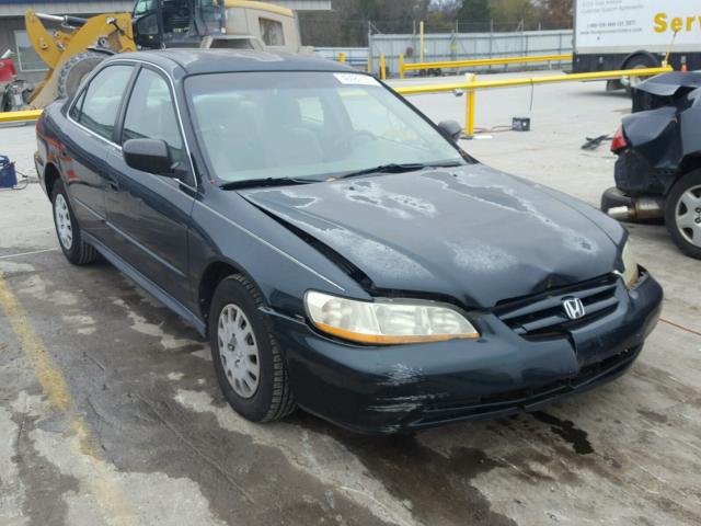 1HGCF86621A124015 - 2001 HONDA ACCORD GREEN photo 1