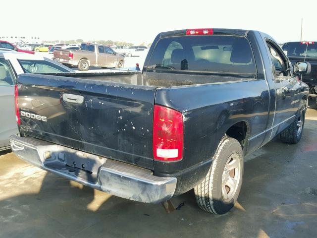 1D7HA16K92J132787 - 2002 DODGE RAM 1500 BLACK photo 4