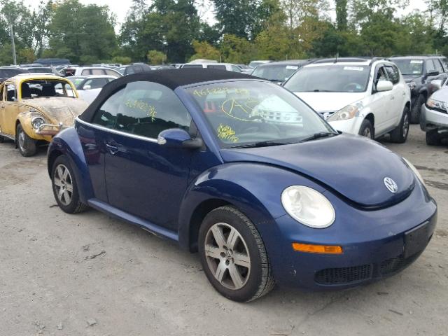 3VWRG31Y46M333264 - 2006 VOLKSWAGEN NEW BEETLE Mavi foto 1