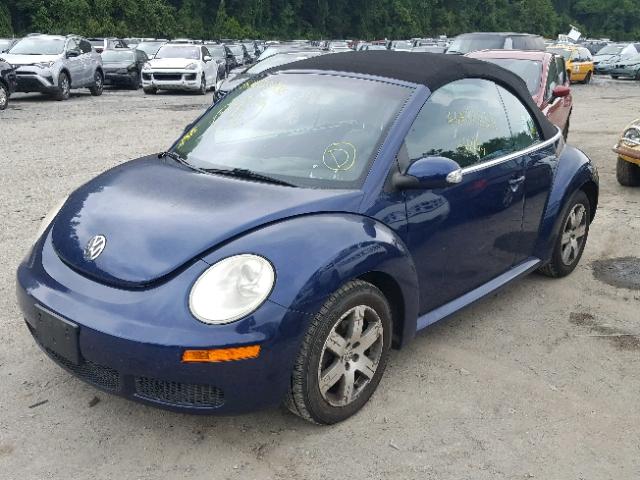 3VWRG31Y46M333264 - 2006 VOLKSWAGEN NEW BEETLE Mavi foto 2