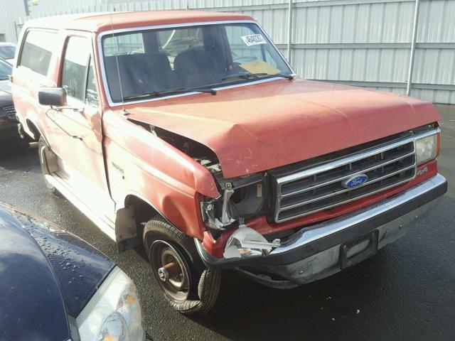 1FMEU15N4KLB03102 - 1989 FORD BRONCO U10 RED photo 1