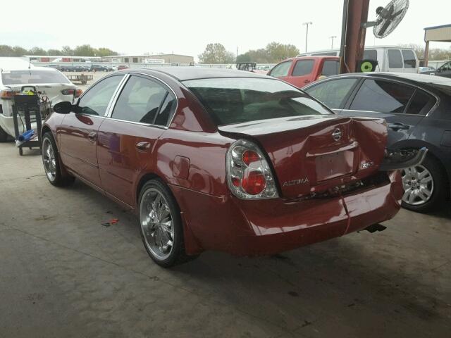 1N4AL11D56C185002 - 2006 NISSAN ALTIMA S RED photo 3