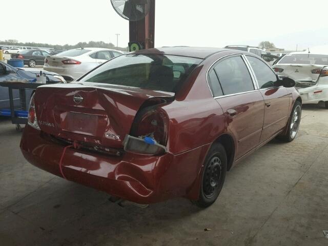 1N4AL11D56C185002 - 2006 NISSAN ALTIMA S RED photo 4