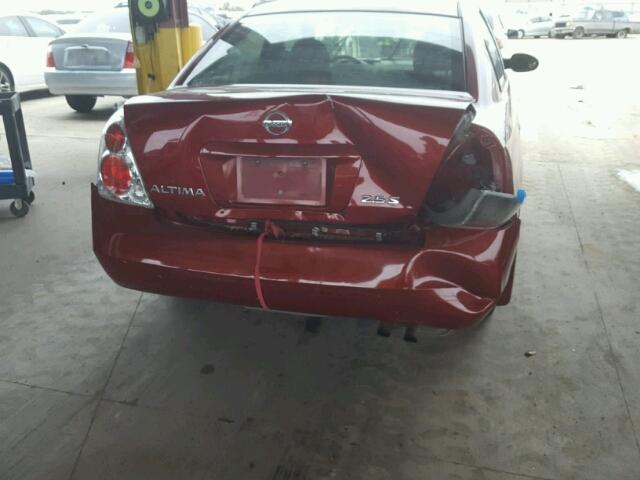 1N4AL11D56C185002 - 2006 NISSAN ALTIMA S RED photo 9