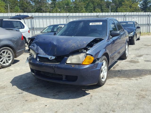 JM1BJ2216Y0285869 - 2000 MAZDA PROTEGE ES BLUE photo 2